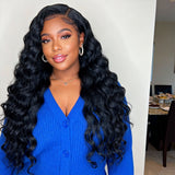 Loose Wave Virgin Brazilian Hair Bundles Healthy Shine & Ends Natural Color 14-30 Inch - Stariahair