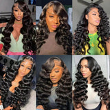Ocean Wave Virgin Brazilian Hair Bundles Beautiful Waves Natural Movement Natural Color 14-30 Inch - Stariahair