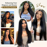 StariaHair 14-30 Inch Straight Vietnam Raw Hair Bundles #1B