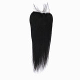 StariaHair 14-20 Inch 5"x5" HD Lace Closure Straight #1B