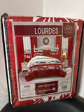 LOURDES(A)-10PC QUILT SET KING SIZE