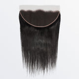 StariaHair 14-24 Inch 13"x4" Straight Transparent Lace Frontal #1B