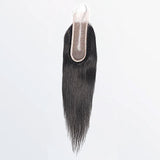 StariaHair 12-20 Inches 2"x6" Straight HD Lace Closure #1B Natural Black