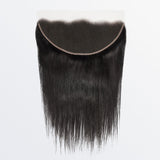 StariaHair 14-20 Inch 13"x4" Straight HD Lace Frontal #1B