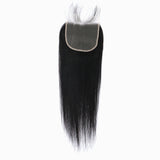 StariaHair 14-20 Inch 5"x5" HD Lace Closure Straight #1B