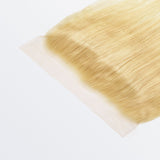 StariaHair 14-20 Inch 13"x4" #613 Blonde Straight Transparent Lace Frontal