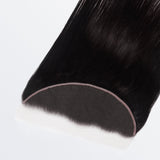 StariaHair 14-24 Inch 13"x4" Straight Transparent Lace Frontal #1B