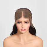 StariaHair 13"x4" Body Wave 200% Transparent Lace Frontal Wig #1B