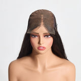 StariaHair 5"x5" Body Wave Transparent Glueless Lace Closure Wig #1B