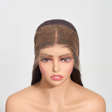 StariaHair 13"x4" Straight 150% Transparent Lace Frontal Wig #1B