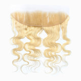 StariaHair 14-20 Inch 13"x4" #613 Blonde Body Wave Transparent Lace Frontal