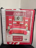 LOURDES(A)-10PC QUILT SET KING SIZE