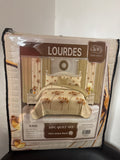 LOURDES(A)-10PC QUILT SET KING SIZE