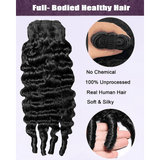 Burmese Curly Brazilian Virgin Hair Bundles Effortless Bounce Natural Color 14-30 Inch - Stariahair
