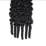 StariaHair Burmese Curly Feather Crochet Human Hair Extensions 100% Virgin Hair Crochet Braid For Miracle Knots Natural Black