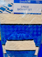 Sharon 3 Piece Bath Mat set