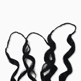 StariaHair Burmese Curly Feather Crochet Human Hair Extensions 100% Virgin Hair Crochet Braid For Miracle Knots Natural Black