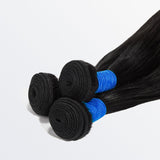 Straight Virgin Brazilian Hair Bundles Silky Smooth & Soft Natural Color 10-30 Inch - Stariahair