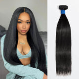 Straight Virgin Brazilian Hair Bundles Silky Smooth & Soft Natural Color 10-30 Inch - Stariahair