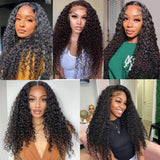 Water Wave Virgin Brazilian Hair Bundles Wet and Wavy Hair Natural Color 14-30 Inch - Stariahair