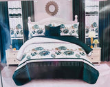 NEW LOURDES(B) - 10PC QUILT SET KING SIZE