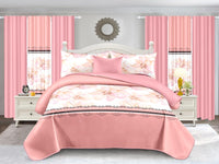 LOURDES(A)-10PC QUILT SET KING SIZE