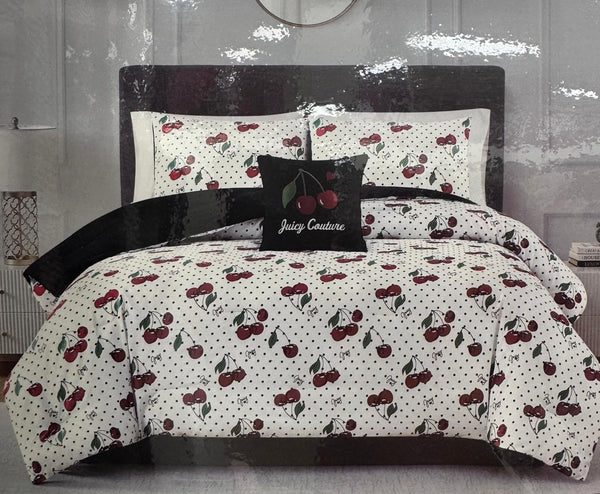 QUEEN Size 4 Piece Printed Bed Set