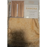 RAMONA Jacquard waterfall valance