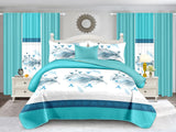 LOURDES(A)-10PC QUILT SET KING SIZE