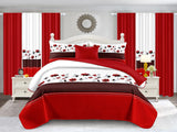 LOURDES(A)-10PC QUILT SET KING SIZE