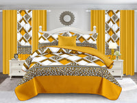 LOURDES(A)-10PC QUILT SET KING SIZE